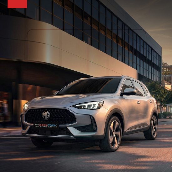 The current-generation MG HS PHEV True Hybrid Electric vehicle, now available for ready delivery in Pakistan ahead of Eid.