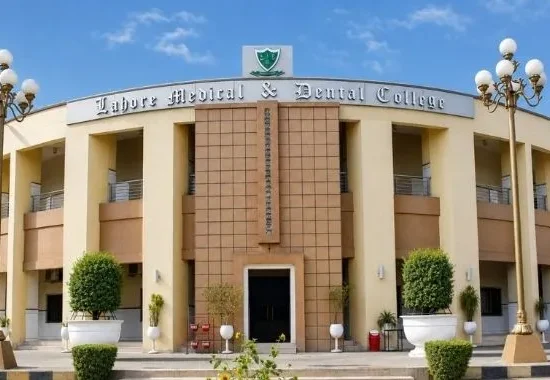 Lahore Medical & Dental College building, where DWP Group has secured the complete HVAC scope featuring Gree VRF systems, Sital Klima hygienic air handling units, and Japan Sanyo elevators.