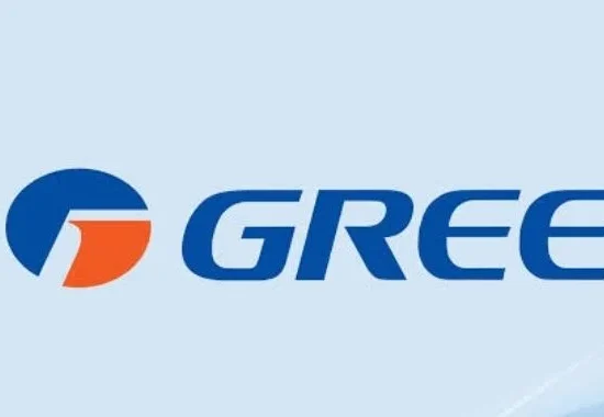 GREE logo representing the brand ranked No. 1 globally by sales volume of premium residential air conditioners in 2025.