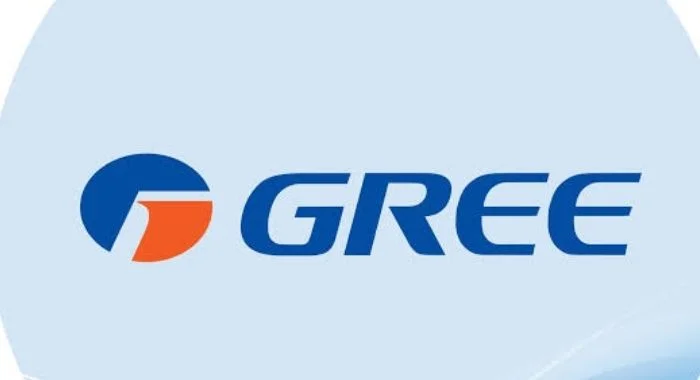 GREE logo representing the brand ranked No. 1 globally by sales volume of premium residential air conditioners in 2025.