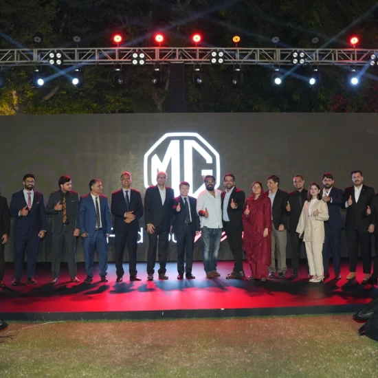 MG Pakistan hosts Experience More Karachi event with customers, partners, media representatives and automotive enthusiasts at an MG brand showcase.